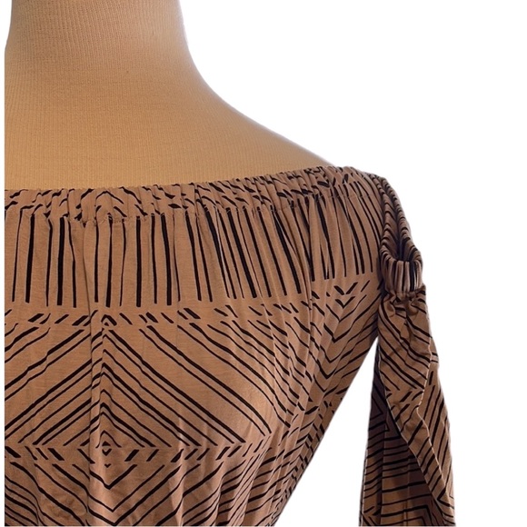 Rachel Pally Pattern Print Maxi Dress, Tan, Small - Picture 8 of 14